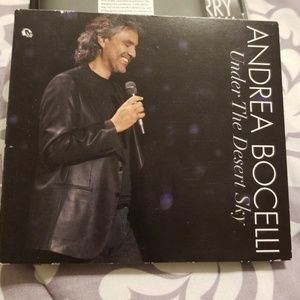 Andrea Bocelli " Under The Desert Sky" CD
